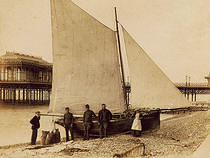 Lugger Boat at St Leonards Pier