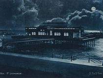 St Leonards Pier by Moonlight