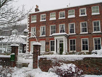 Old Hastings House in the Snow