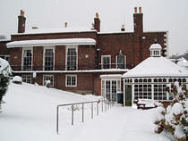 Old Hastings House in the Snow
