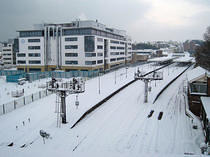 Hastings Station in the Snow
